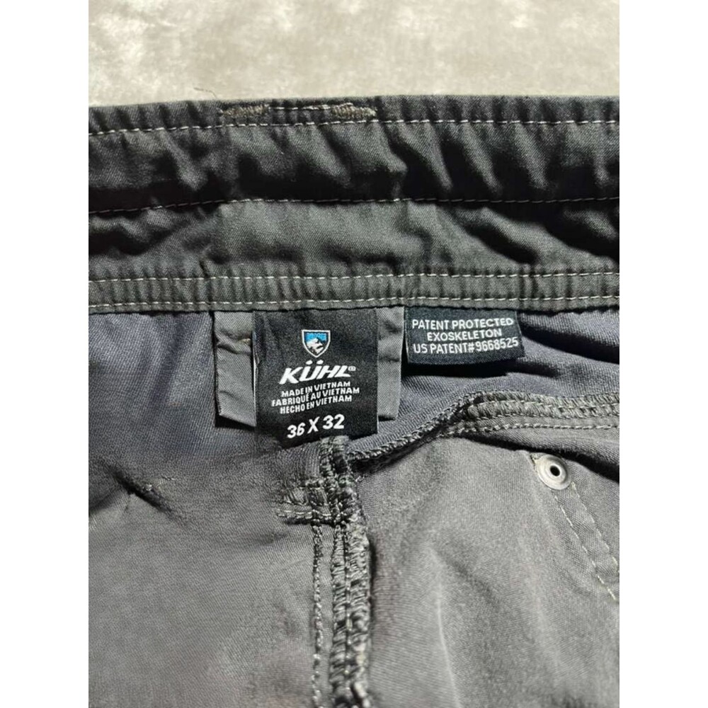 Kuhl Radikl Pants Men Size 36 x 32 Gray Hiking Performance Outdoor Trail - Picture 11 of 16